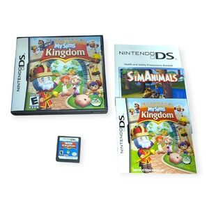 My Sims Kingdom Nintendo DS Game with Case Manuals and‎ Cartridge EA Games CIB